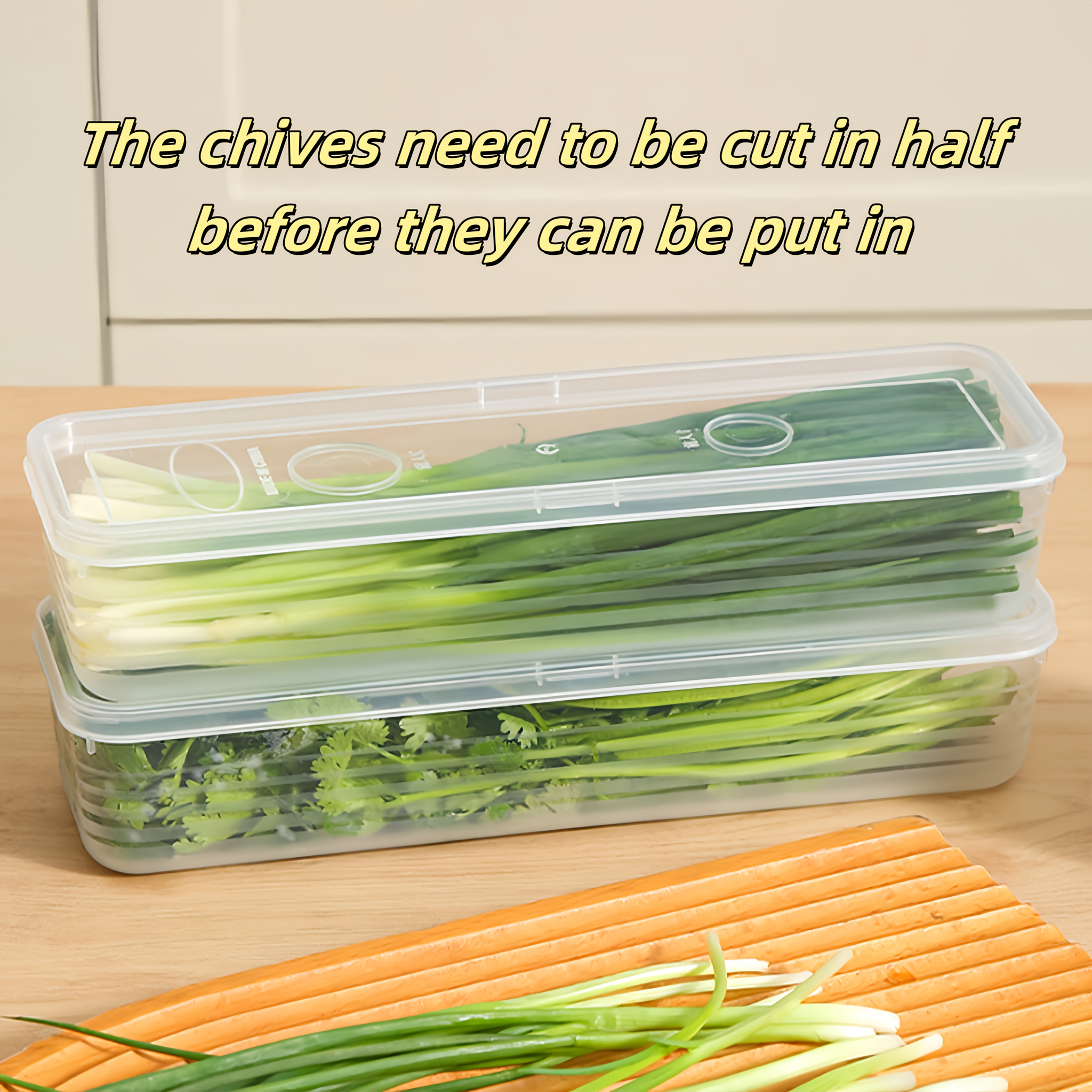 Food Storage On Table - 2/4/6pcs Food Vegetable Storage Containers -