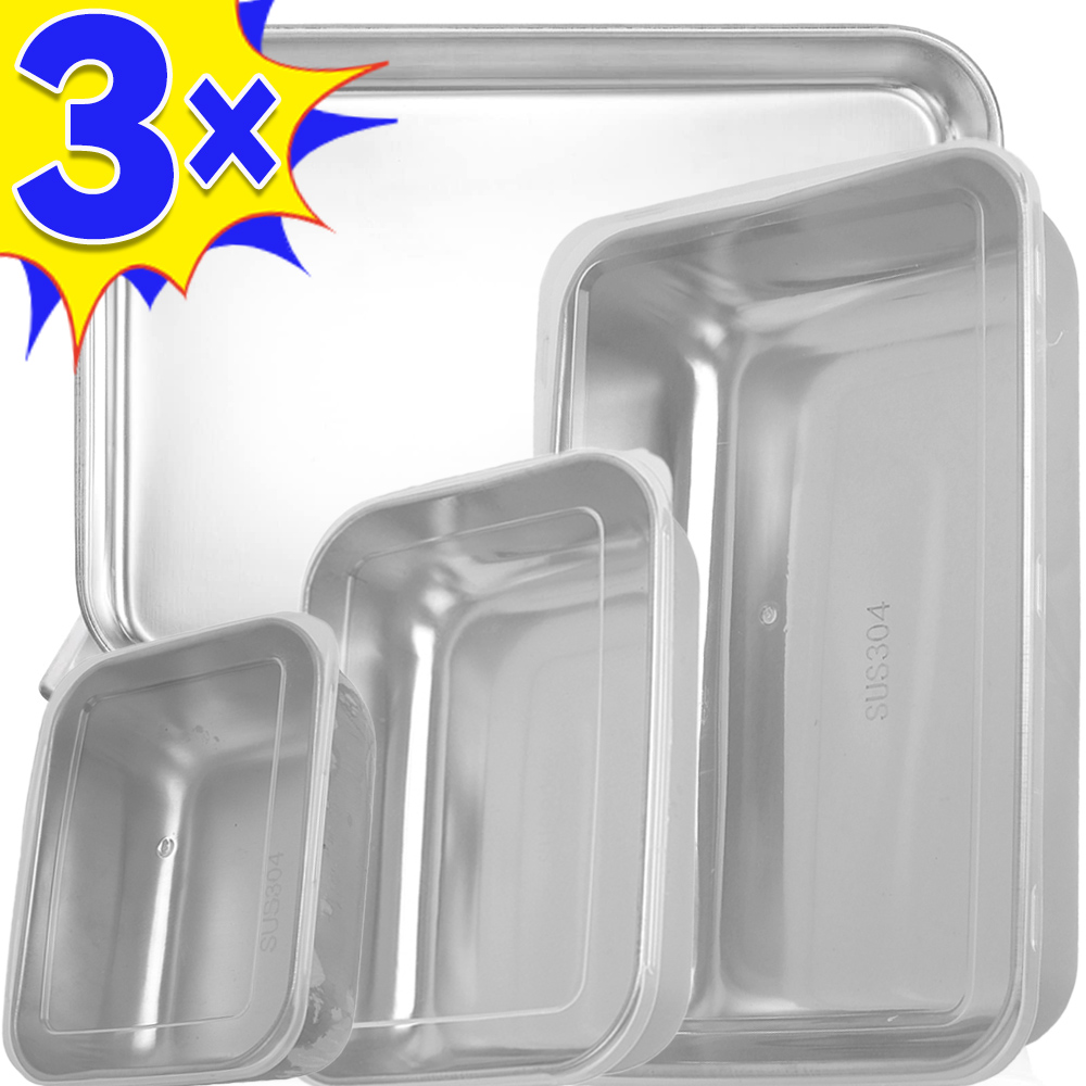 Food Storage On Table - Stainless Steel Food Storage Box Fresh-keeping