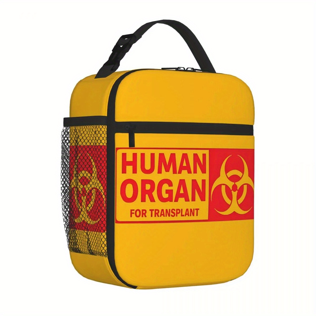 Food Storage In Cooler - Red Human Organ for Transplant Insulated