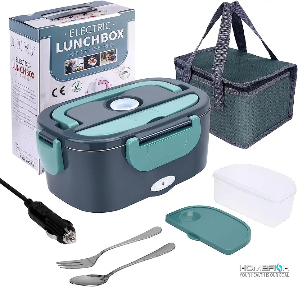 Food Storage Warmer - HOMEFISH 1.5 L 60W Electric Lunch
