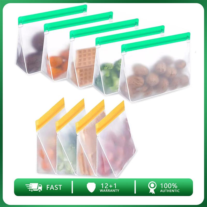 Beeswax Food Wrap - Reusable Food Storage Bag Upgrade Leakproof