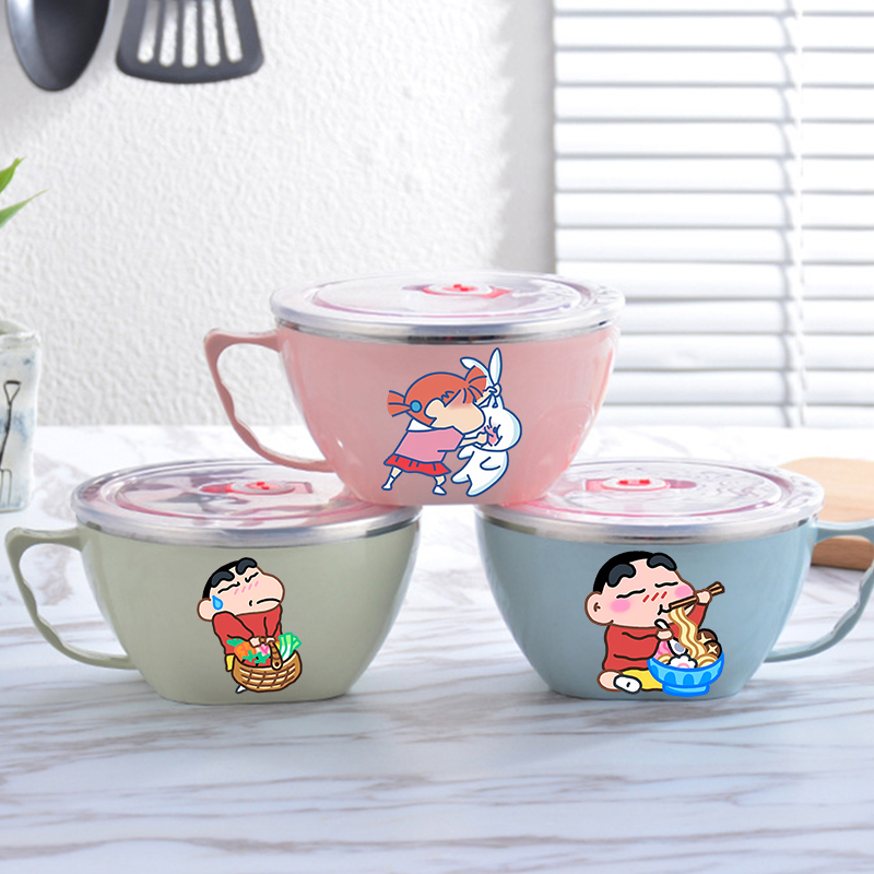 Crayon Shin-chan Noodle Bowl L - Food Storage In Room のレビューと価格