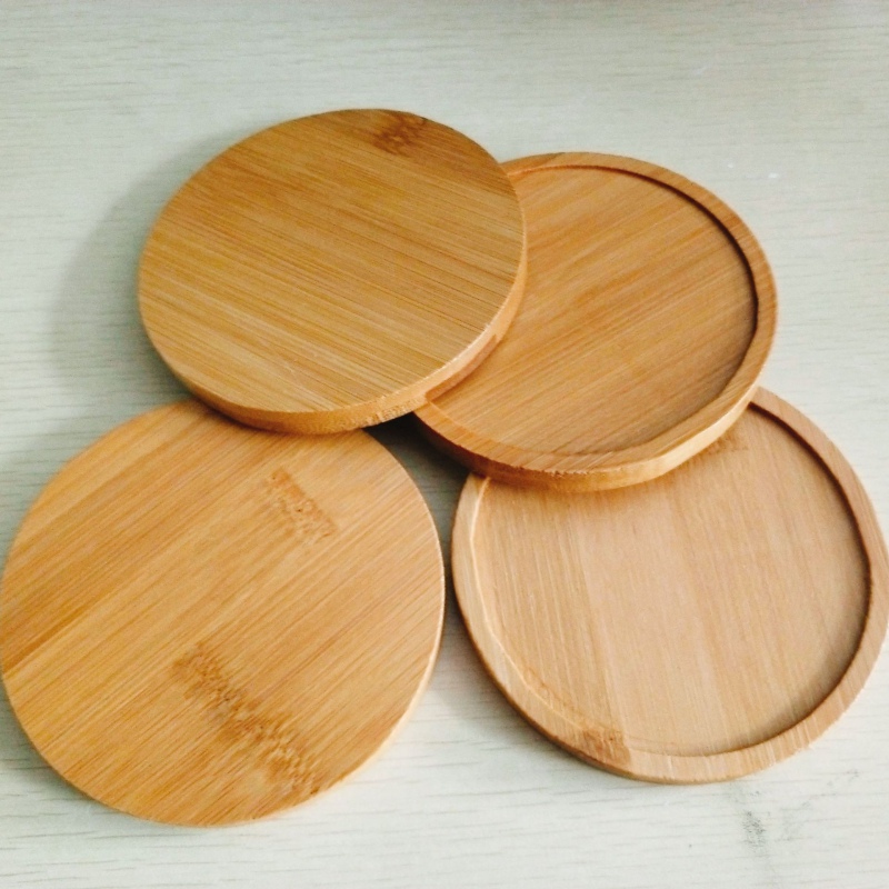 Heat Insulation Bamboo Coaster - Food Storage On Table のレビューと価格