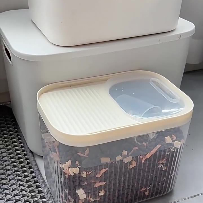 Dog Food Storage Container Wit - Xl Food Storage Containers With Lids のレビューと価格