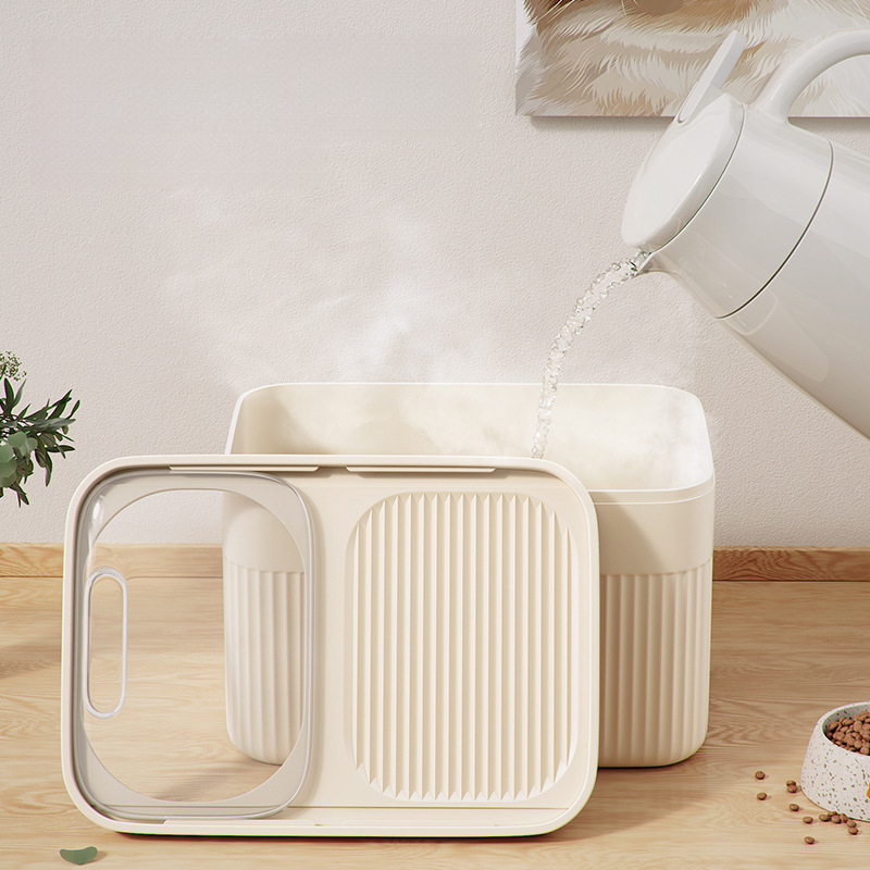 Dog Food Storage Container Wit - Xl Food Storage Containers With Lids のレビューと価格