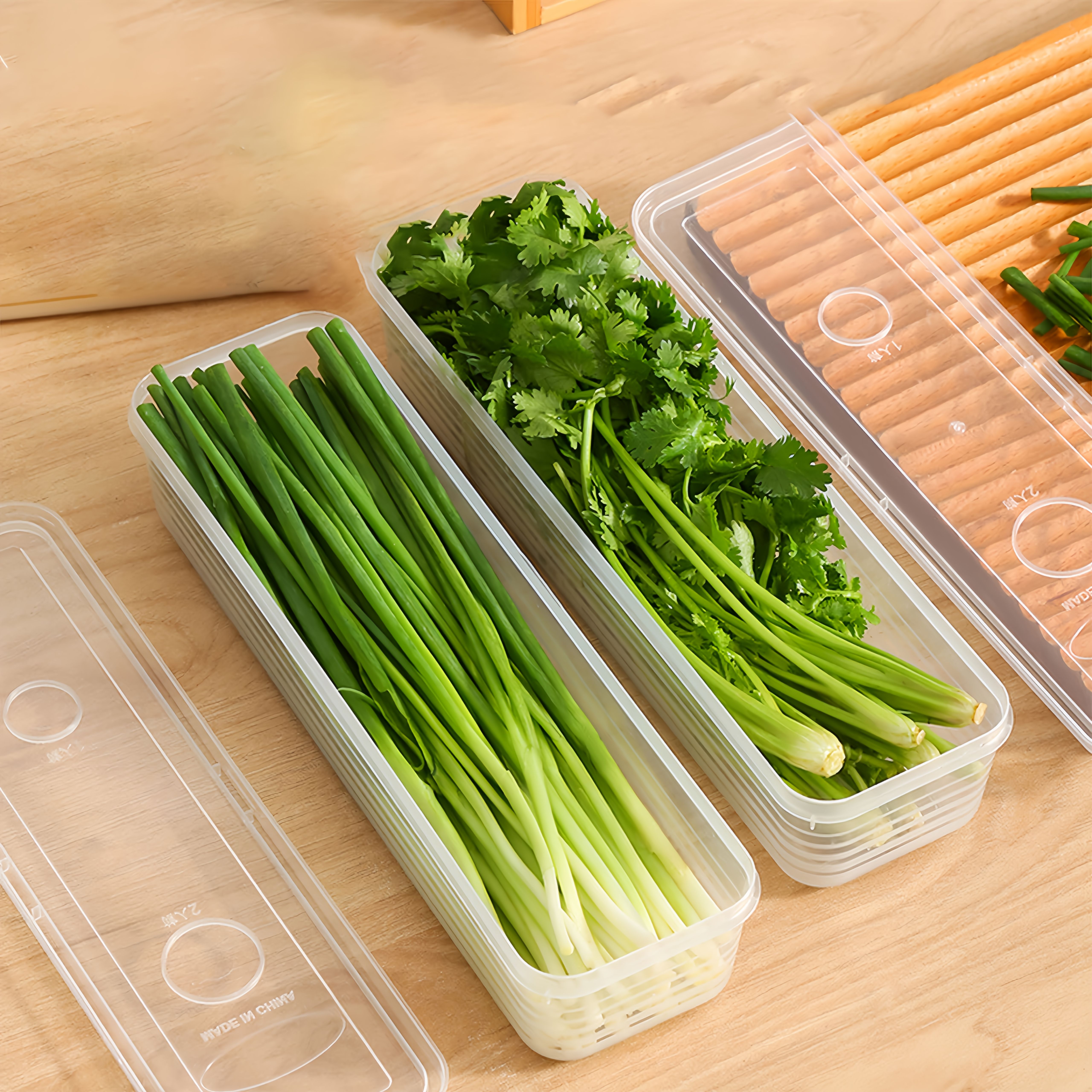 2/4/6pcs Food Vegetable Storag - Food Storage On Table のレビューと価格