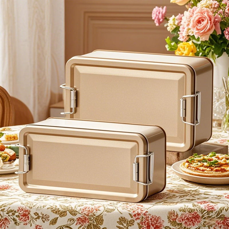 Rectangular Iron Box With Lid  - Xl Food Storage Containers With Lids のレビューと価格