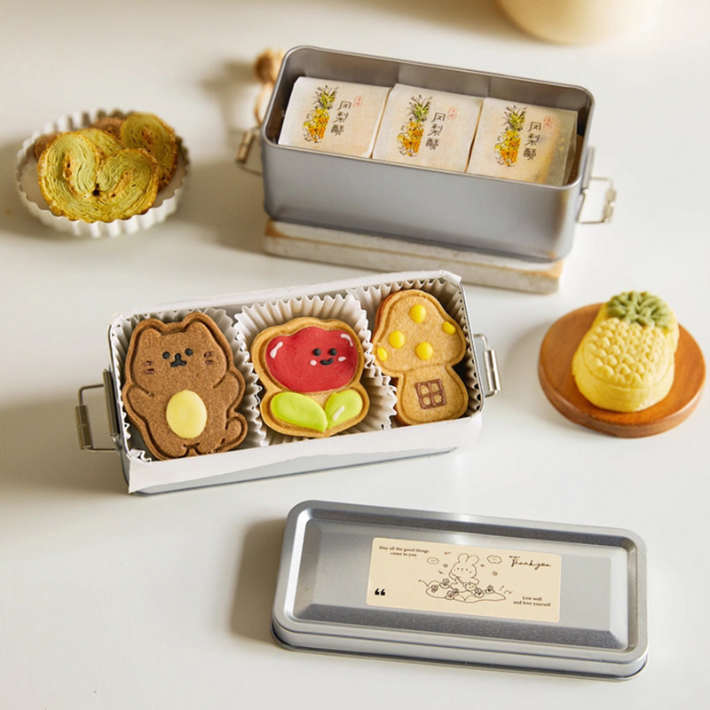 Rectangular Iron Box With Lid  - Xl Food Storage Containers With Lids のレビューと価格