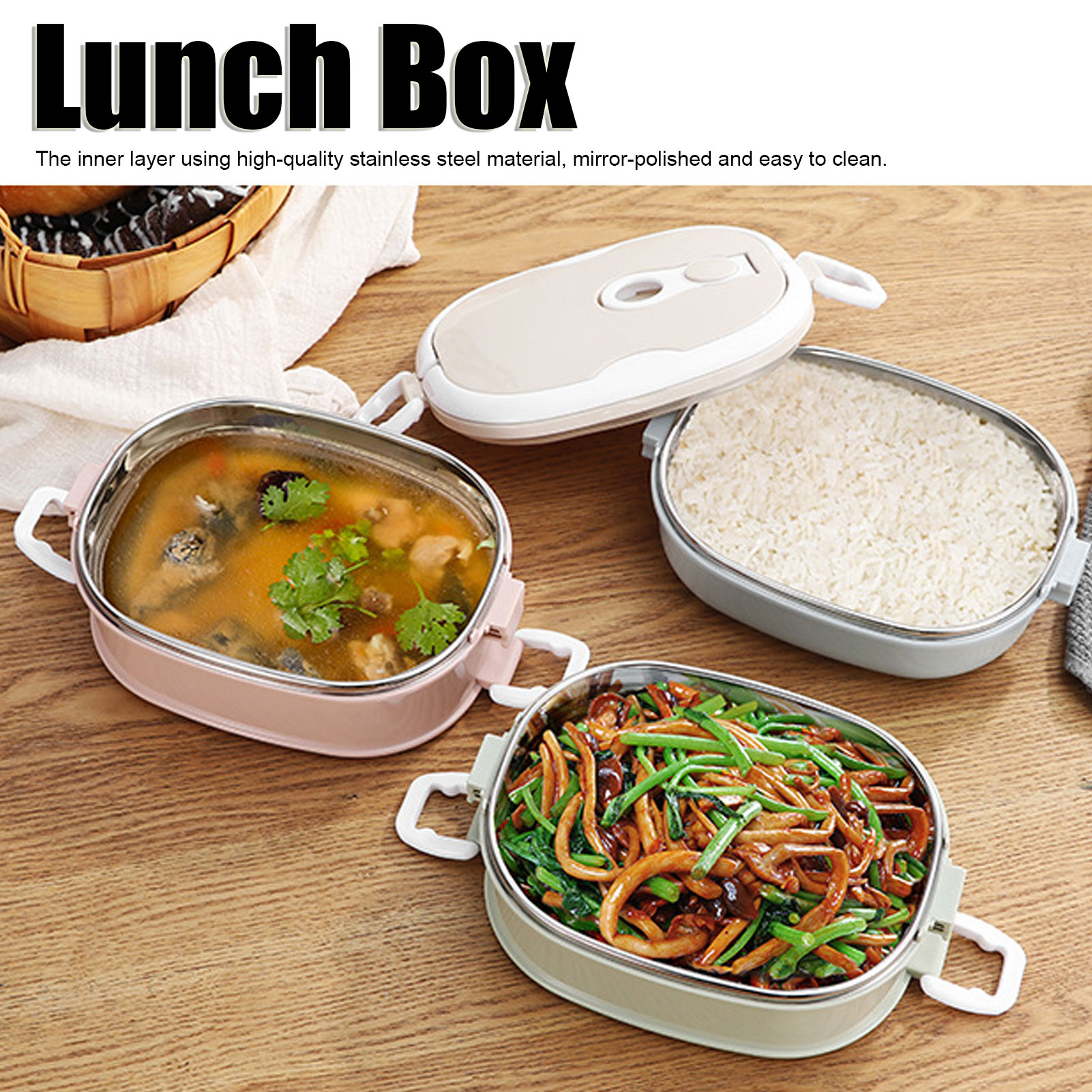Multi Layer Lunch Box Large Ca - Food Storage Box Large のレビューと価格