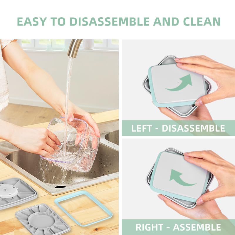 Ankou 3Pcs 1.2L Pop Airtight F - Food Storage Containers Set のレビューと価格