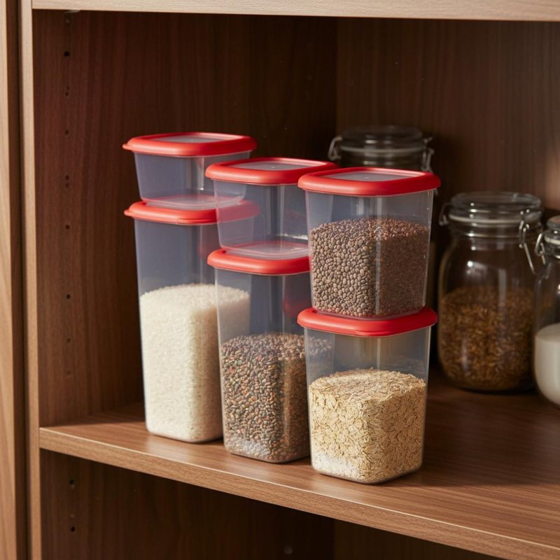 6 Pieces Airtight Food Storage - Food Storage Containers Set のレビューと価格