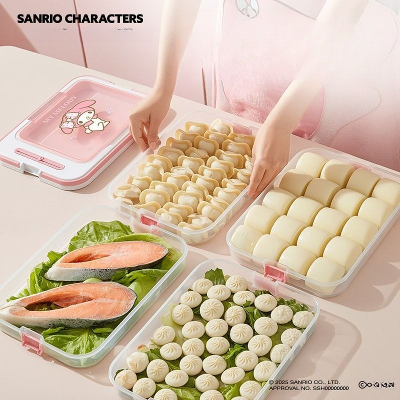 Anime Cartoon Kawaii Sanrio Me - Food Storage Box Large のレビューと価格