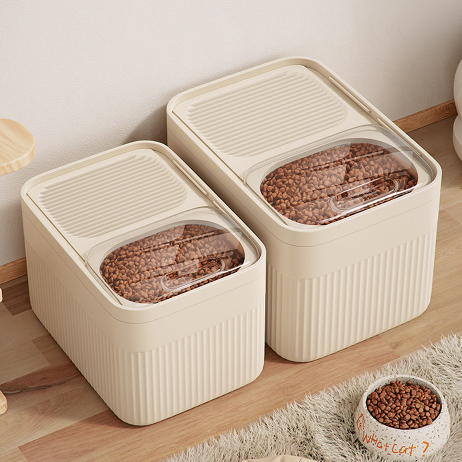 Dog Food Storage Container 5/1 - Food Storage Box Large のレビューと価格