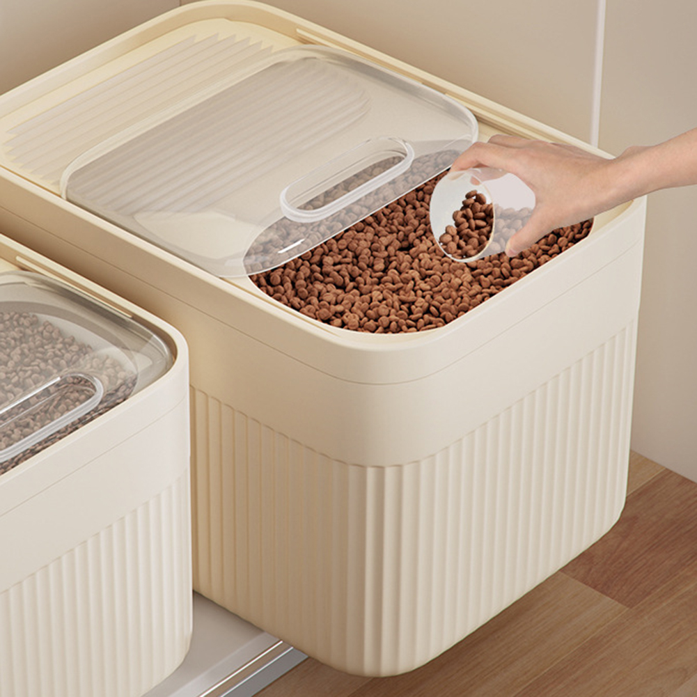 Dog Food Storage Container 5/1 - Food Storage Box Large のレビューと価格