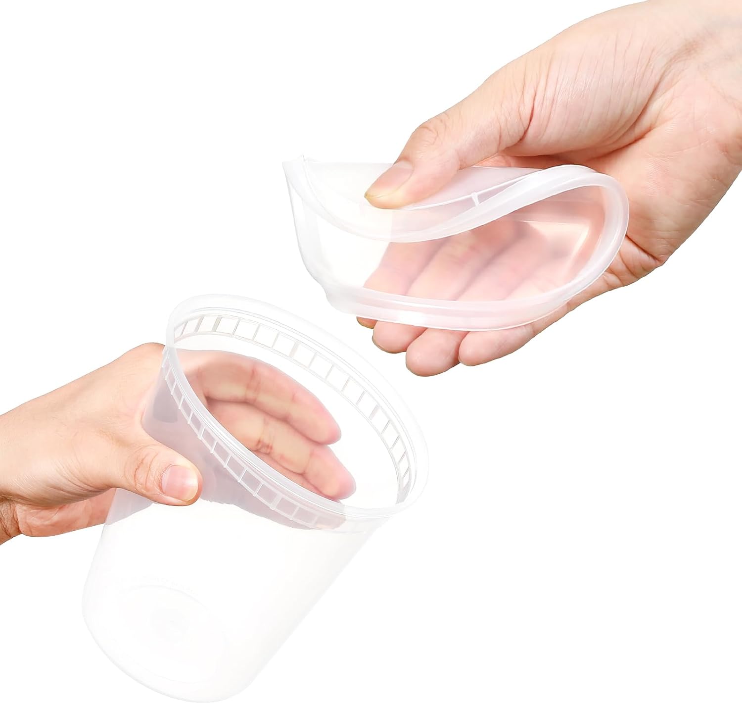 20 Sets 32 oz Airtight Plastic - Food Storage Containers Set のレビューと価格