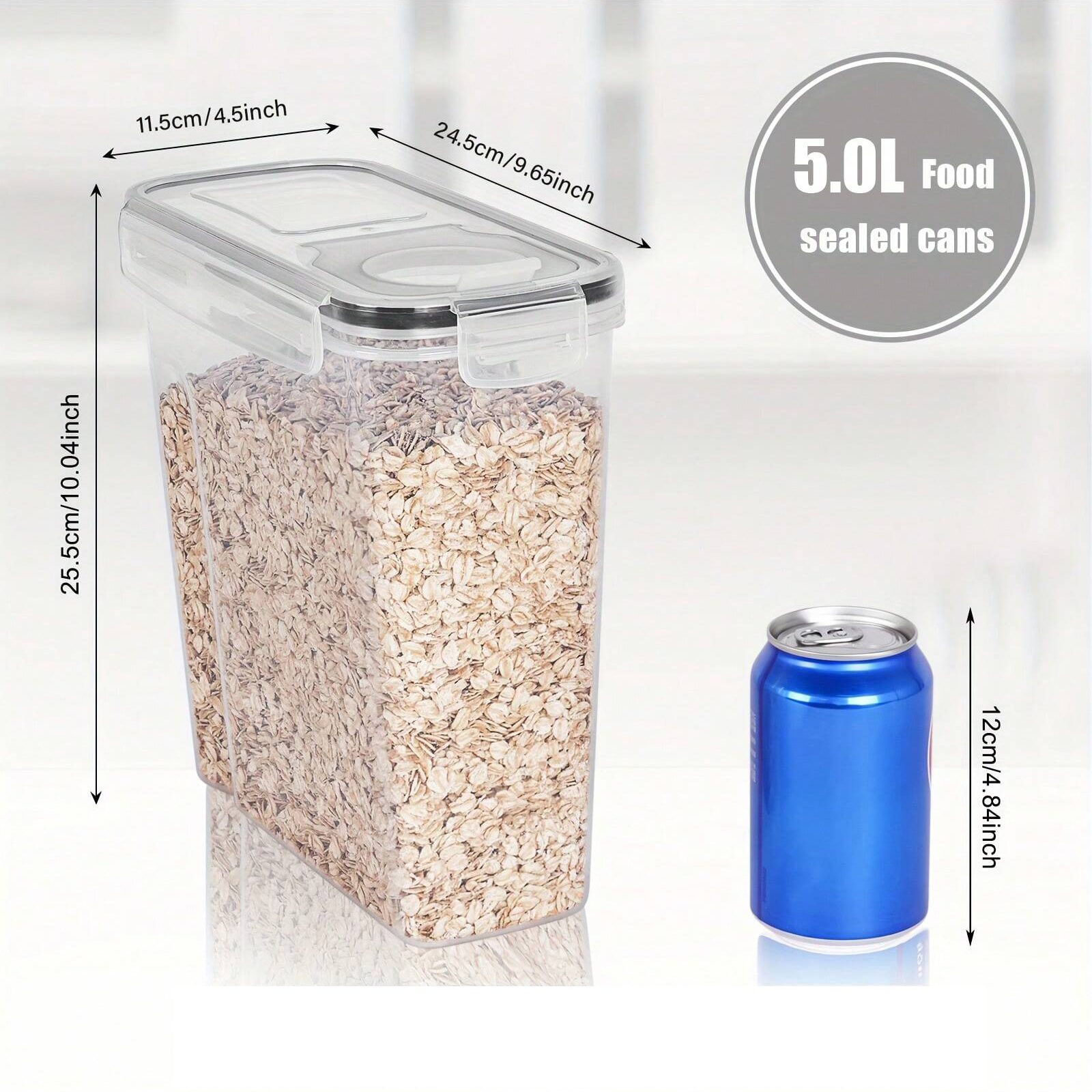 Large (5L) 2/3pcs grain contai - Food Storage In Room のレビューと価格