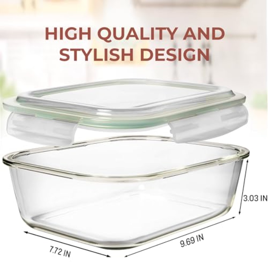 10 Cups/ 80 Oz 4 Pc Set of 2 G - Food Storage Containers Set のレビューと価格
