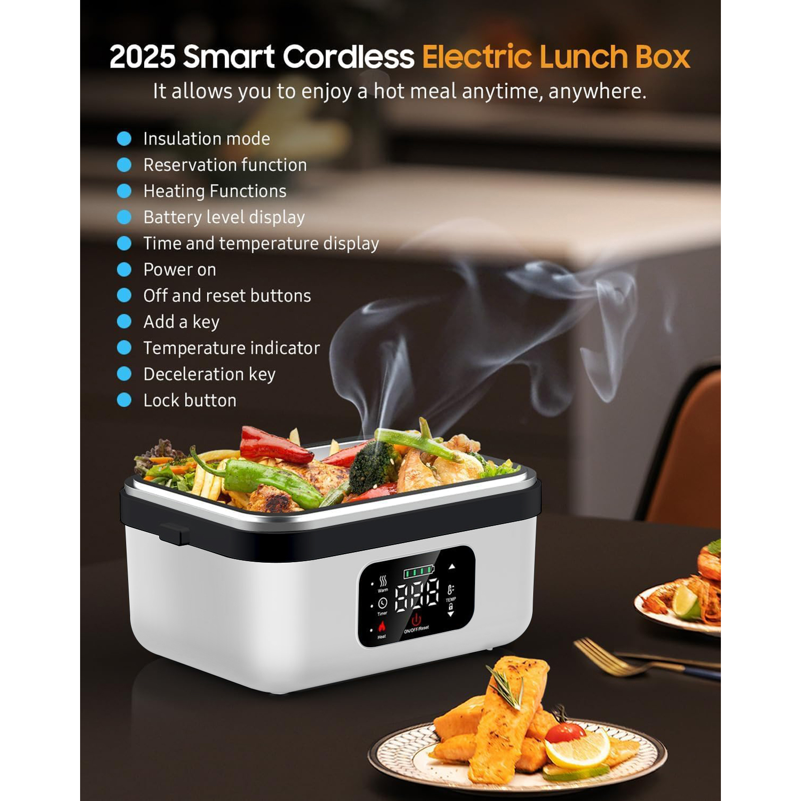 8000mAh Rechargeable Timer Aut - Food Storage Warmer のレビューと価格