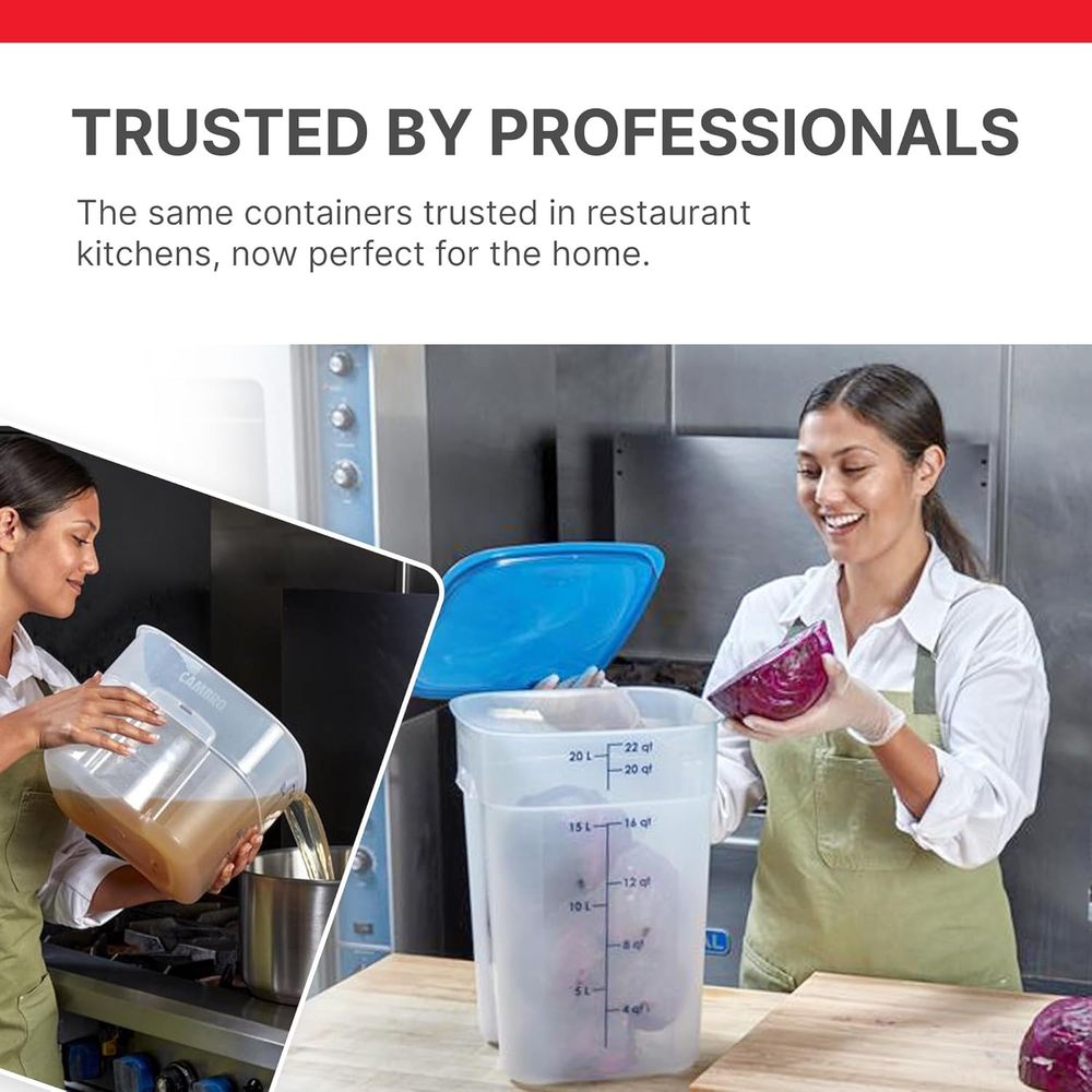 22 Quart Food Storage Containe - Food Storage Quart Containers のレビューと価格