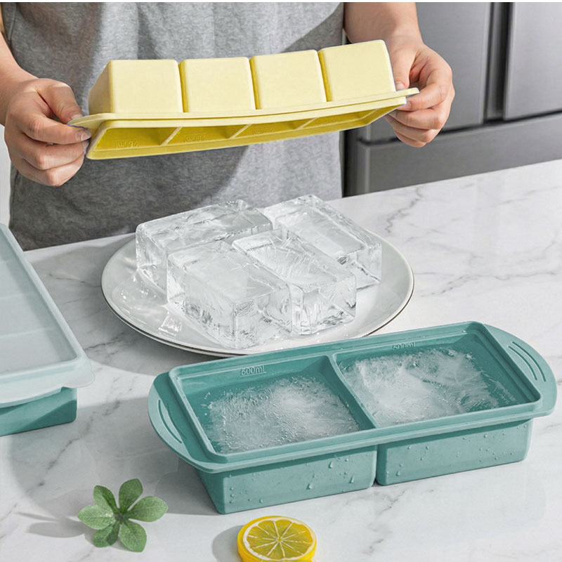 2/4 Cup Large Ice Cube Tray Si - Xl Food Storage Containers With Lids のレビューと価格