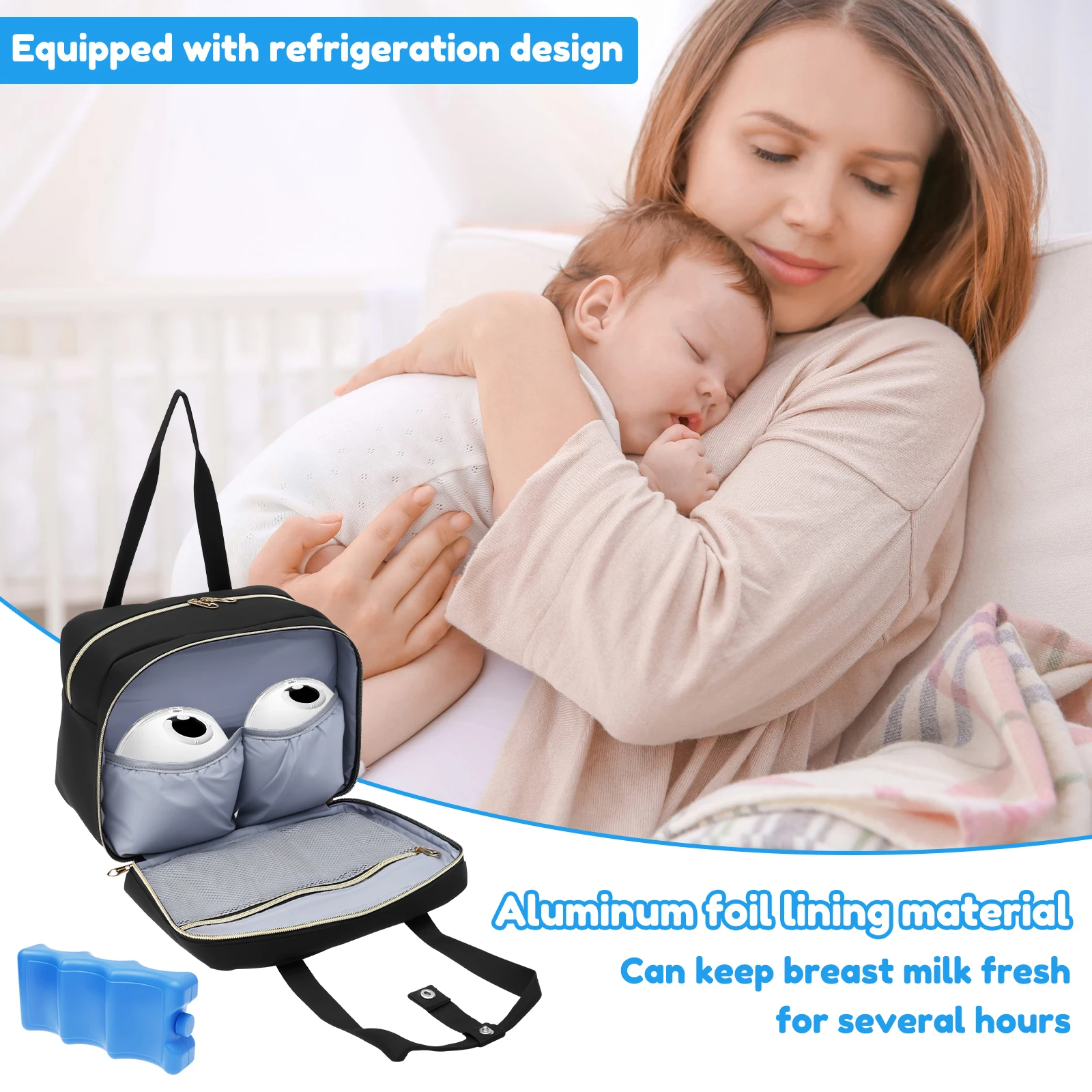 Breast Pump Storage Bag with I - Food Storage In Cooler のレビューと価格