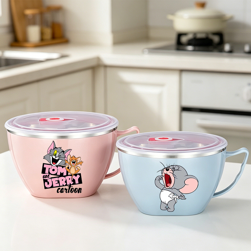 Tom and Jerry Noodle Bowl Larg - Food Storage In Room のレビューと価格