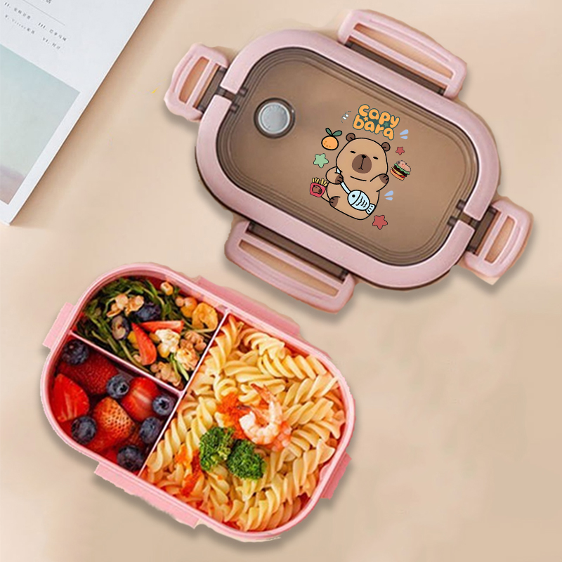 Capybara Bento Lunch Box Anime - Food Storage Containers Set のレビューと価格
