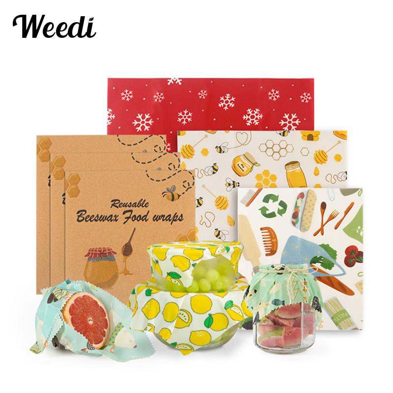 WEEDI 3Pack Reusable Beeswax W - Beeswax Food Wrap のレビューと価格