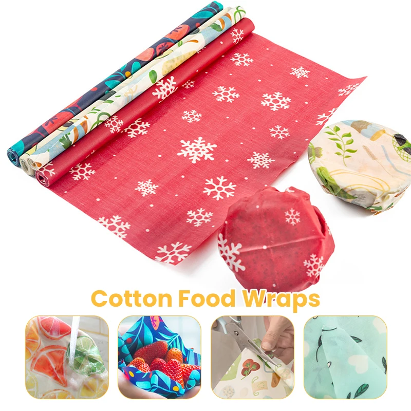 Cotton Fresh-Keeping Cloth Reu - Beeswax Food Wrap のレビューと価格