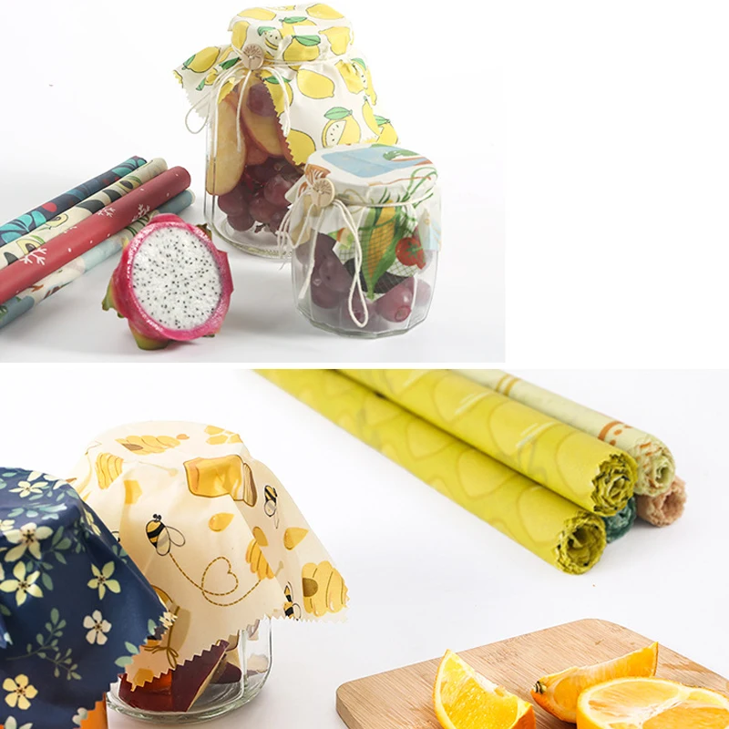 Cotton Fresh-Keeping Cloth Reu - Beeswax Food Wrap のレビューと価格