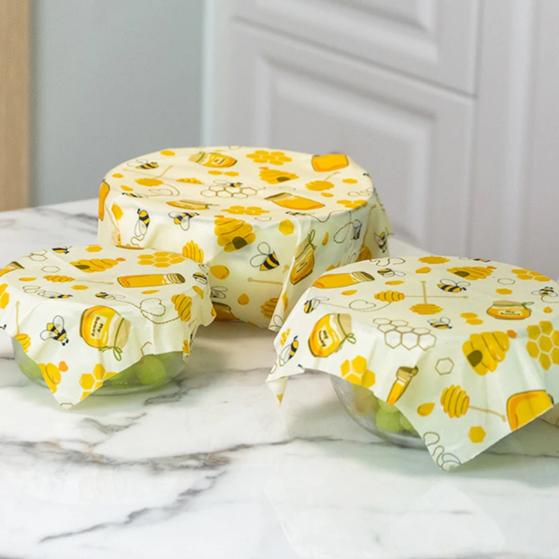 Cotton Fresh-Keeping Cloth Reu - Beeswax Food Wrap のレビューと価格