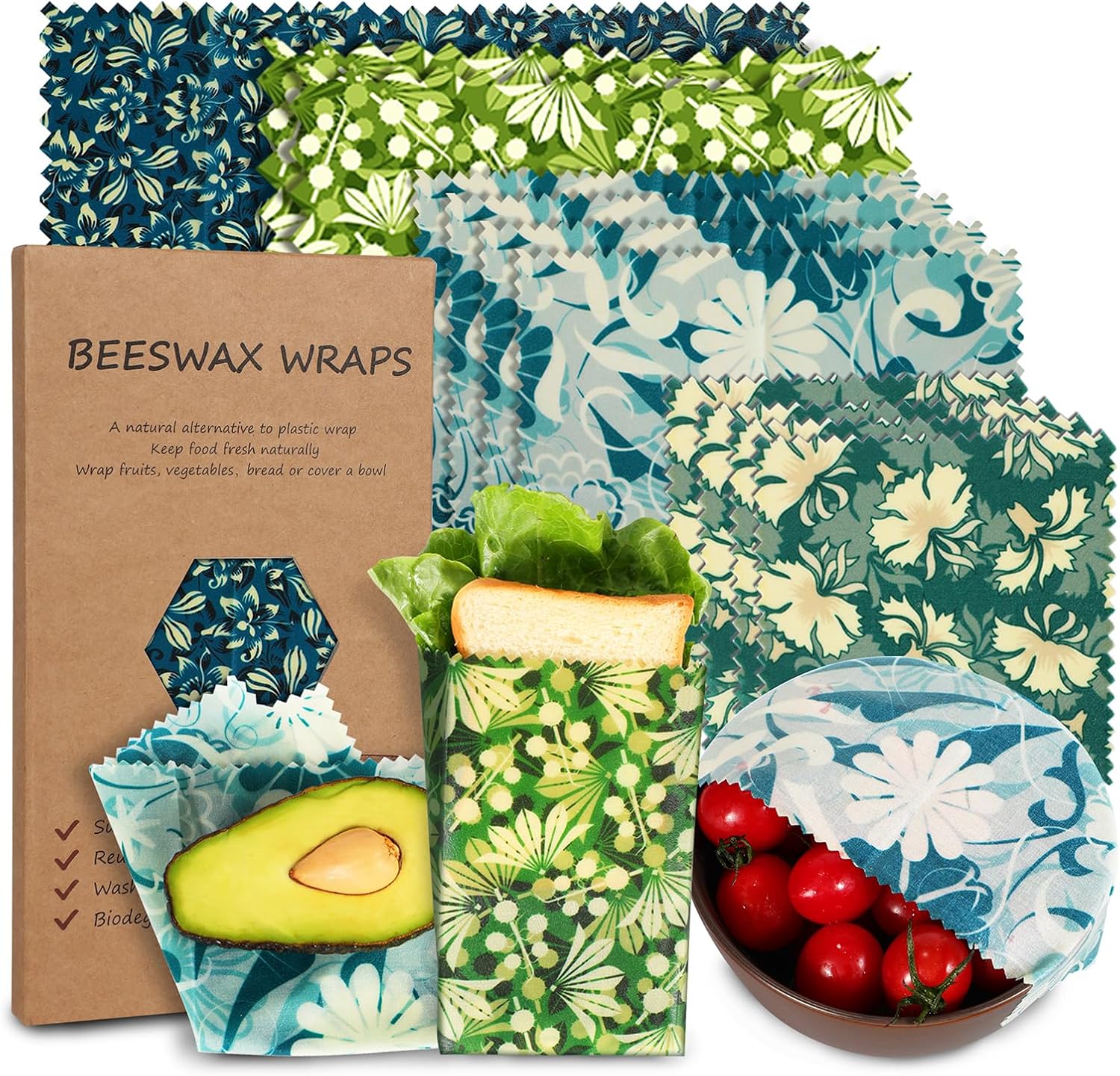 Eco-Friendly Beeswax Food Wrap - Beeswax Food Wrap のレビューと価格