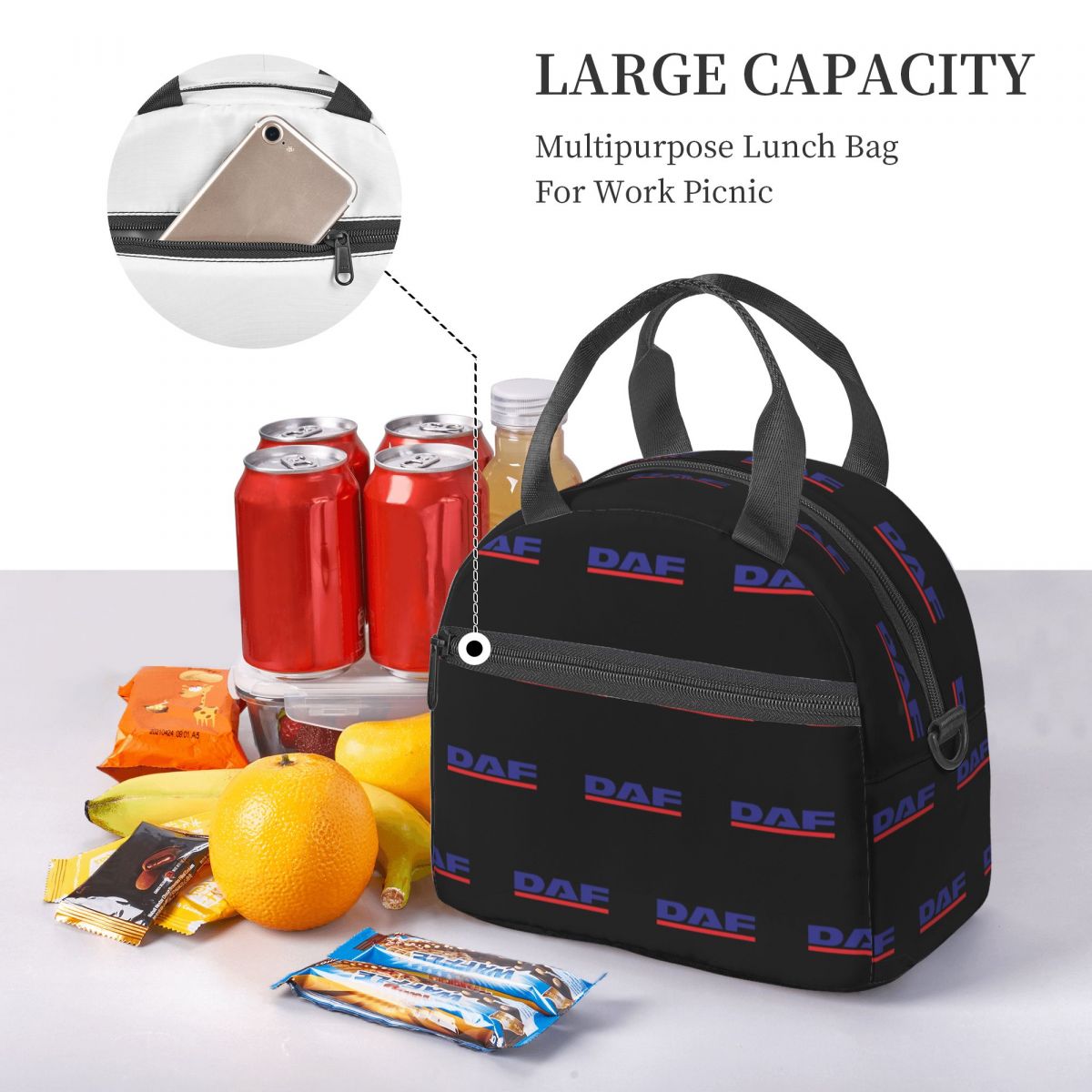 DAF Red Design Best Logo Insul - Best Food Storage のレビューと価格