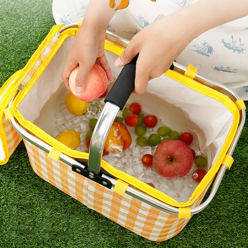 Retro Pastoral Lunch Bag Foldi - Food Storage In Cooler のレビューと価格