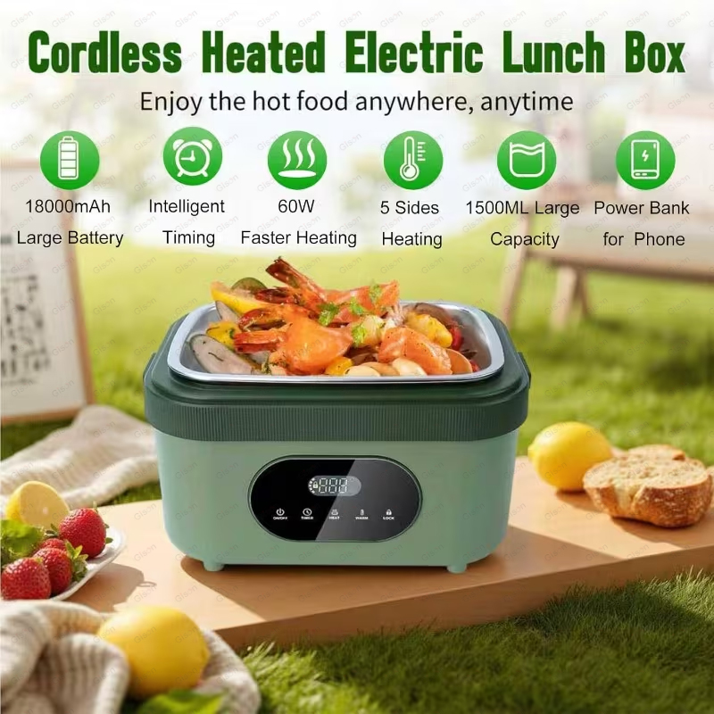 Gison 1.5L Portable Wireless H - Food Storage Warmer のレビューと価格