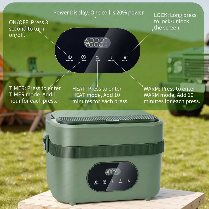 Gison 1.5L Portable Wireless H - Food Storage Warmer のレビューと価格