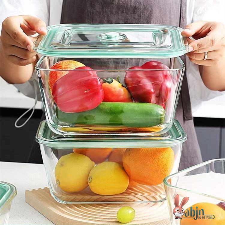 Large Capaci Glass Container S - Food Storage Box Large のレビューと価格