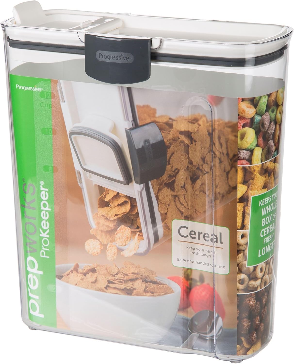 3-Quart Airtight Cereal Storag - Food Storage Quart Containers のレビューと価格