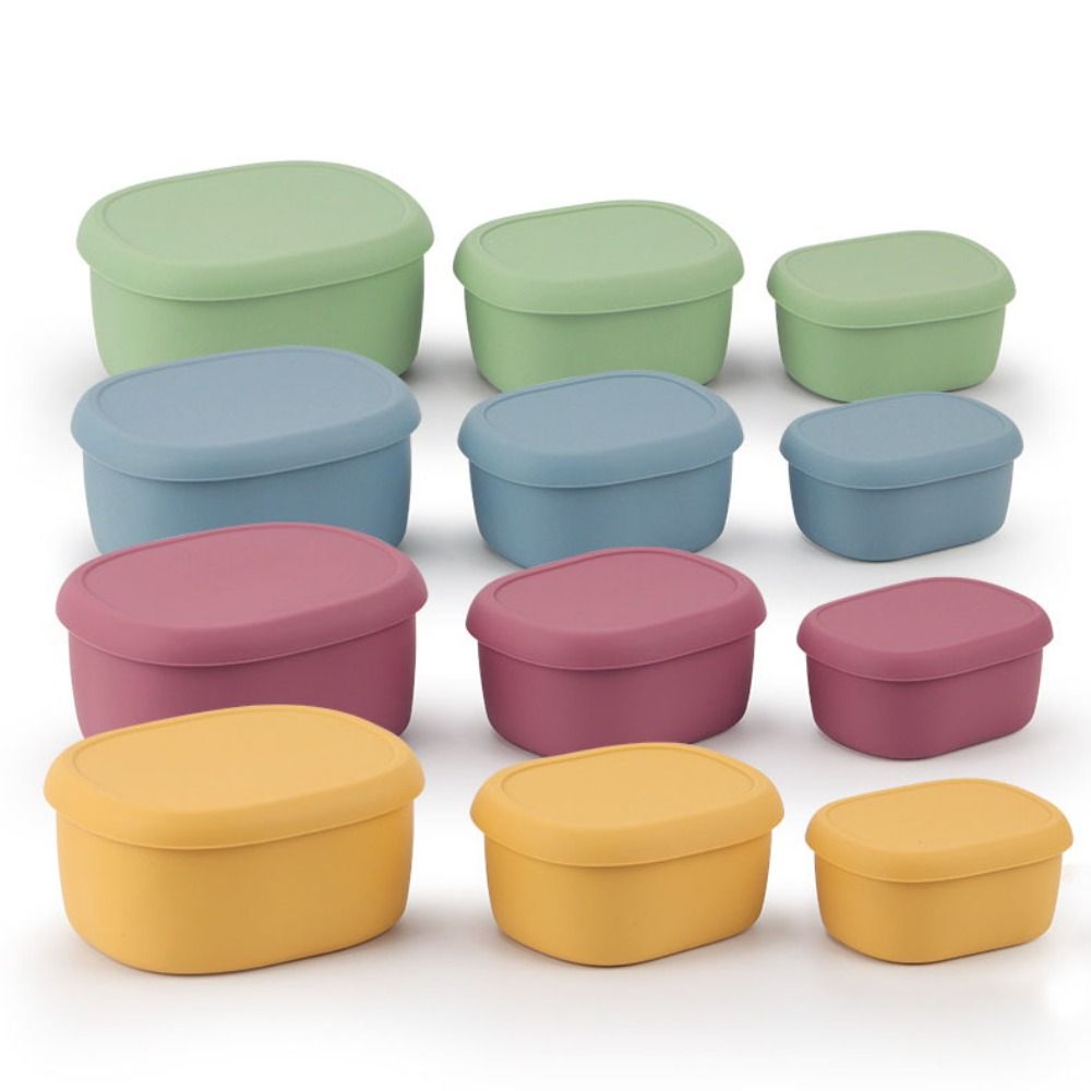 Reusable With Lid Silicone Lun - Food Storage On Table のレビューと価格