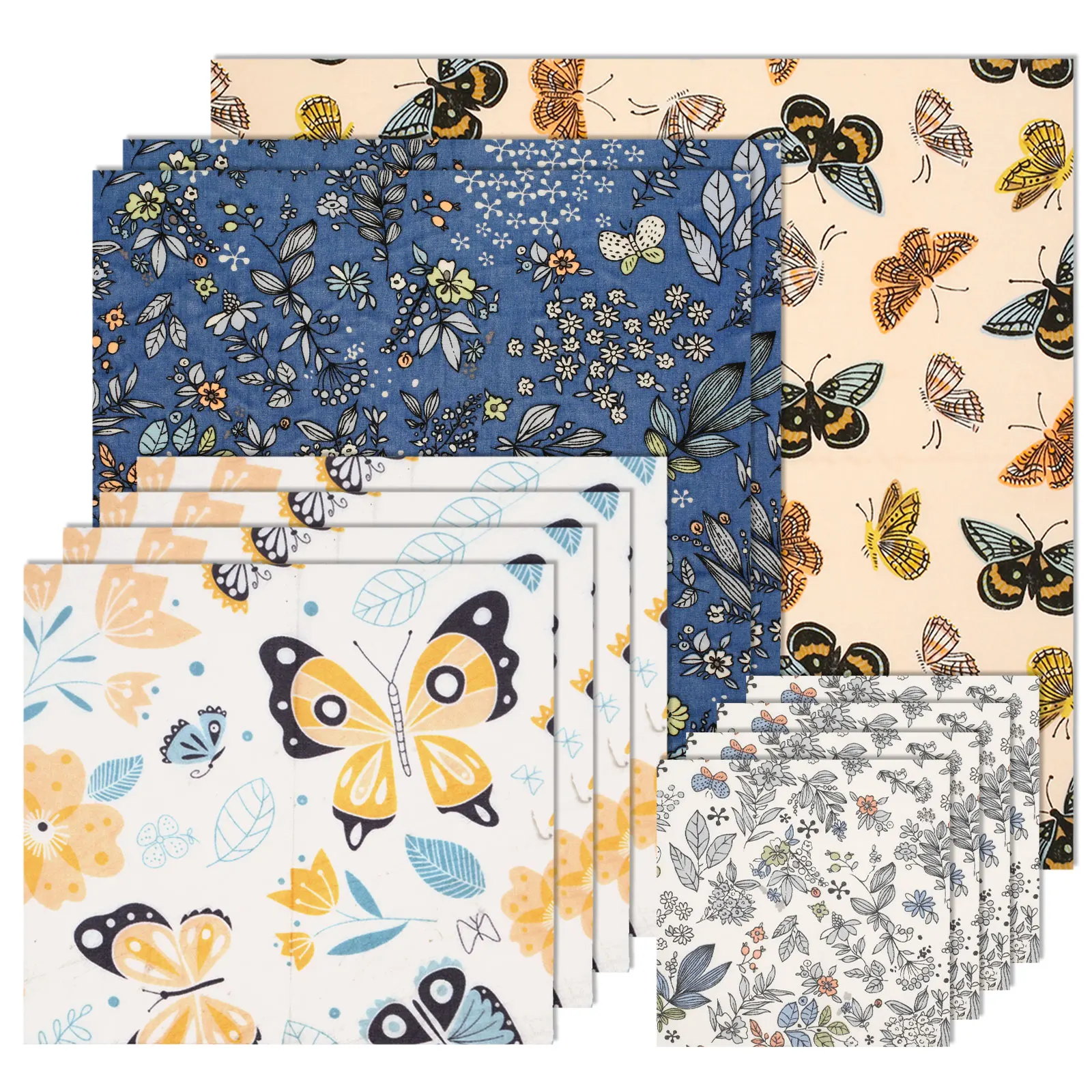 11 Pcs Beeswax Food Wrap Set R - Beeswax Food Wrap のレビューと価格