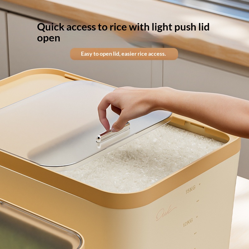 Large-Capacity Food-Grade Rice - Xl Food Storage Containers With Lids のレビューと価格