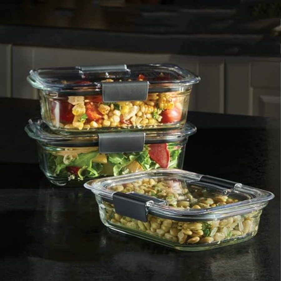 Brilliance Glass Food Storage  - Food Storage Containers Set のレビューと価格