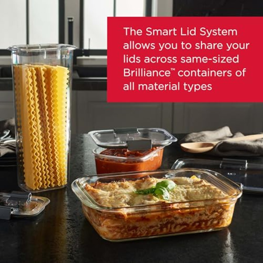Brilliance Glass Food Storage  - Food Storage Containers Set のレビューと価格