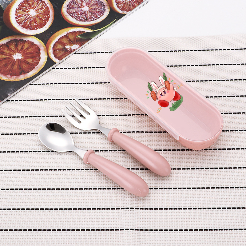 3pcs/set Kirbys Spoon Forks Bo - Food Storage In Room のレビューと価格