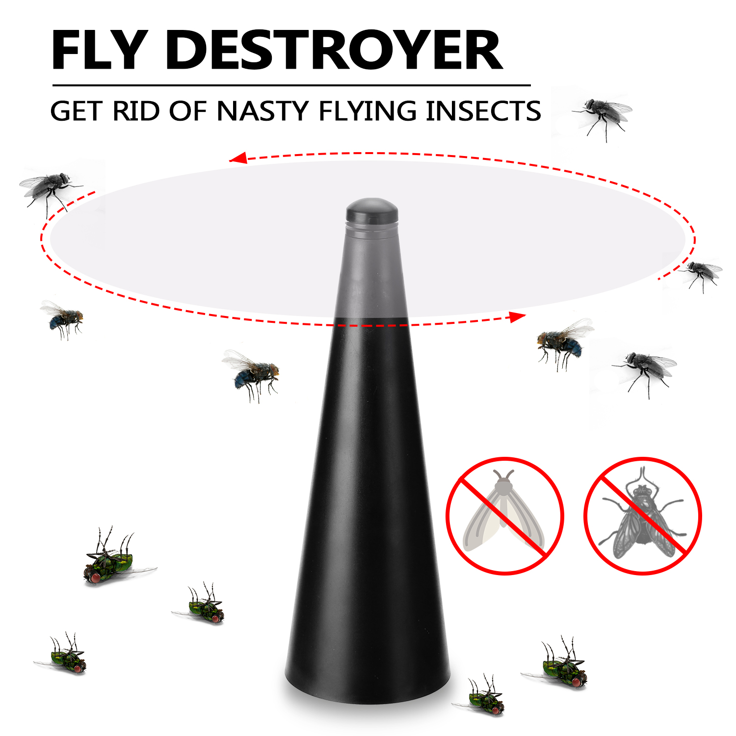 USB Charging Fly Mosquito Outd - Food Storage On Table のレビューと価格