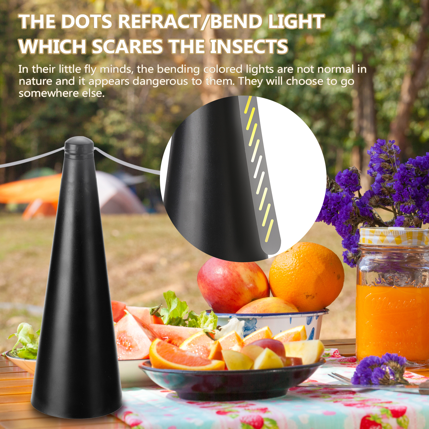 USB Charging Fly Mosquito Outd - Food Storage On Table のレビューと価格