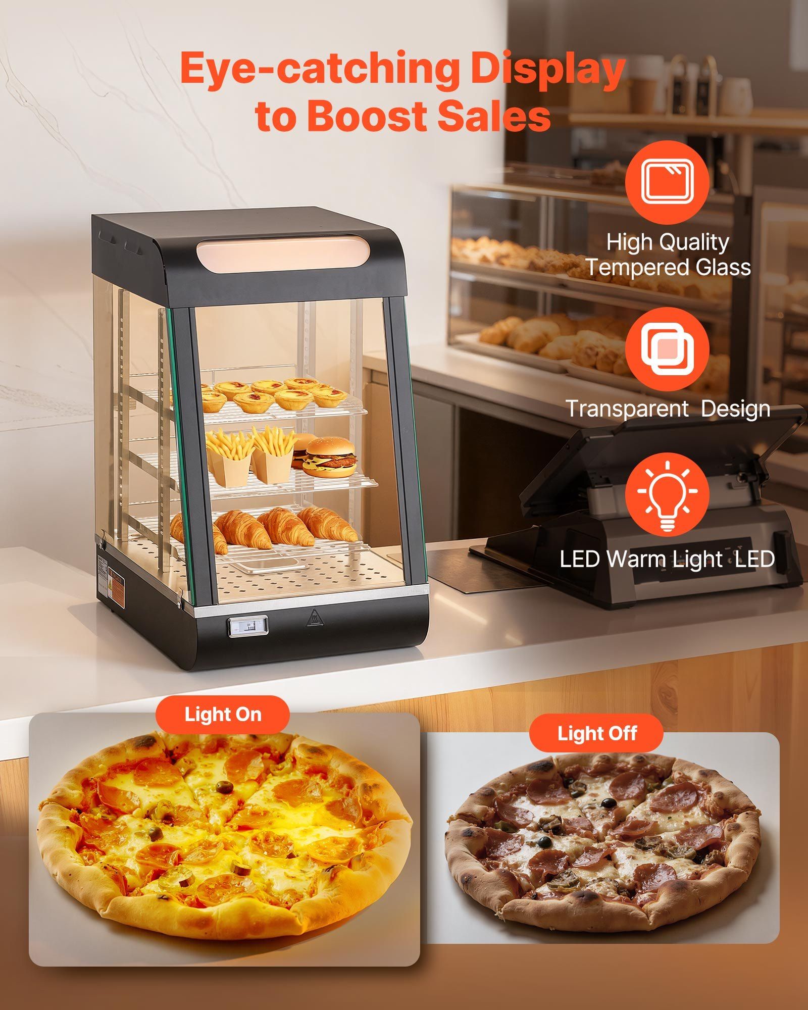 3-Tier Commercial Food Warmer  - Food Storage Warmer のレビューと価格