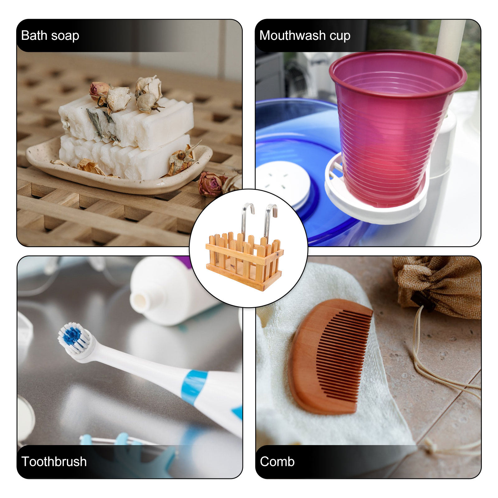 Bath Bucket Hanging Basket Woo - Food Storage Necessities のレビューと価格