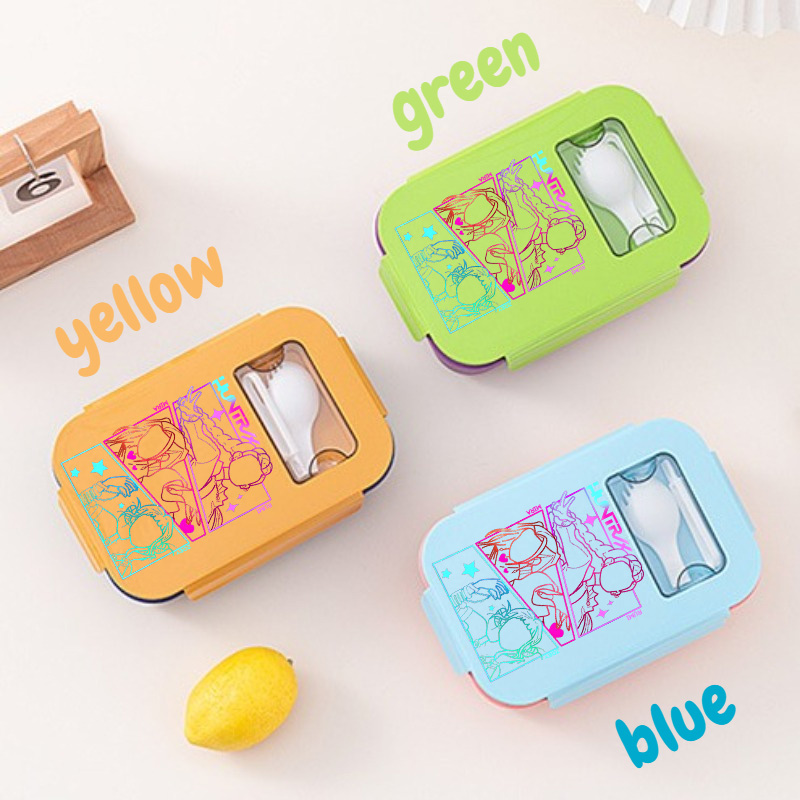 KPOP Demon Hunters  Lunch Box  - Food Storage In Room のレビューと価格