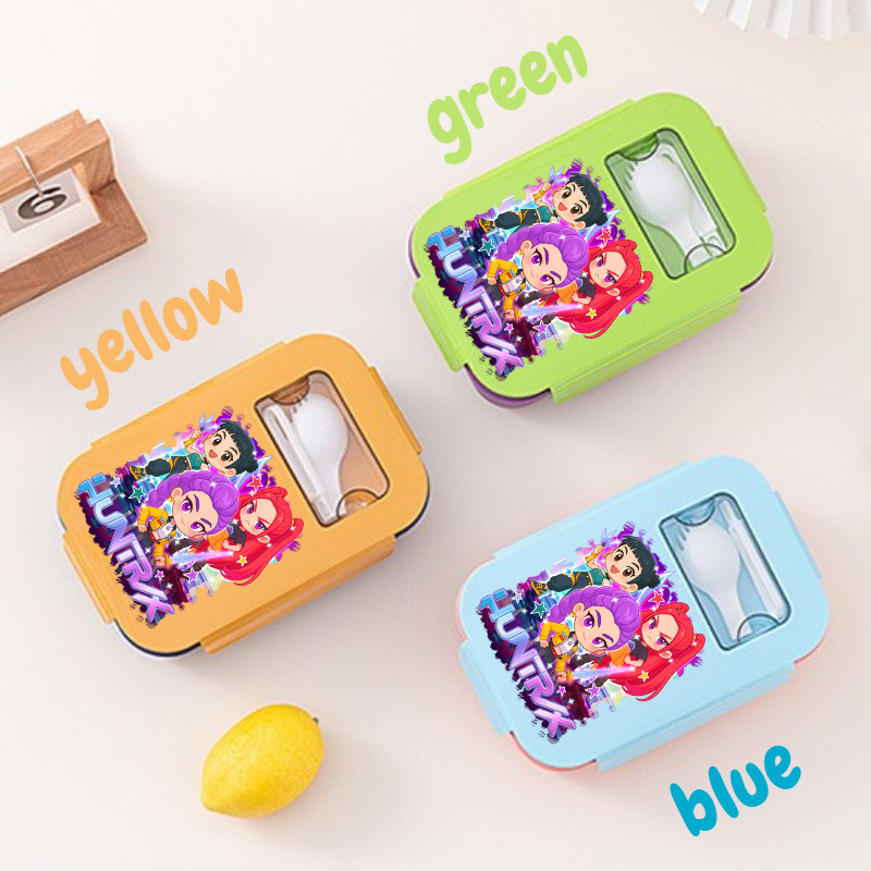 KPOP Demon Hunters  Lunch Box  - Food Storage In Room のレビューと価格